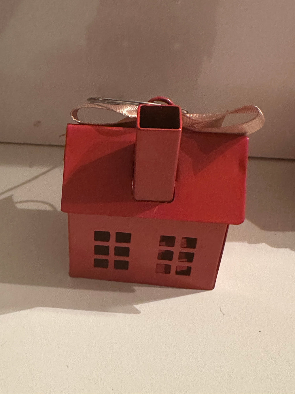 Rubber Duck Christmas Ornament: Red House Tree Decor