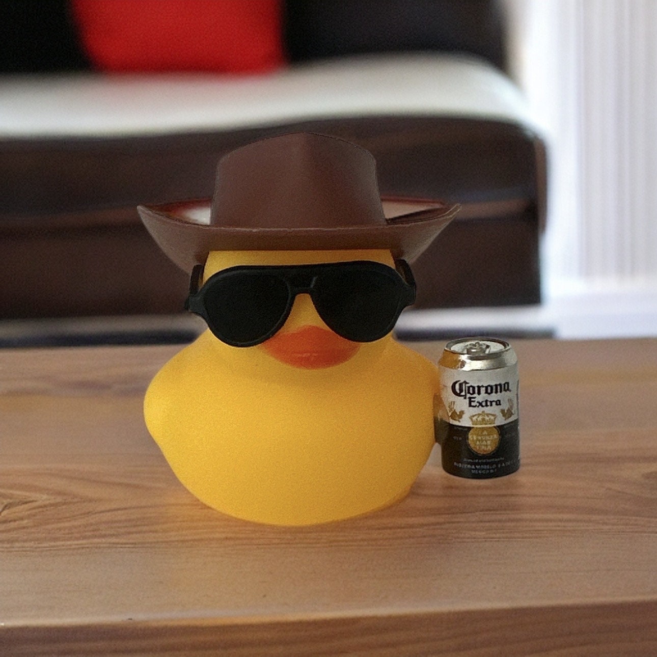 Cowboy Rubber Duck, Corona Beer Drinker Gift