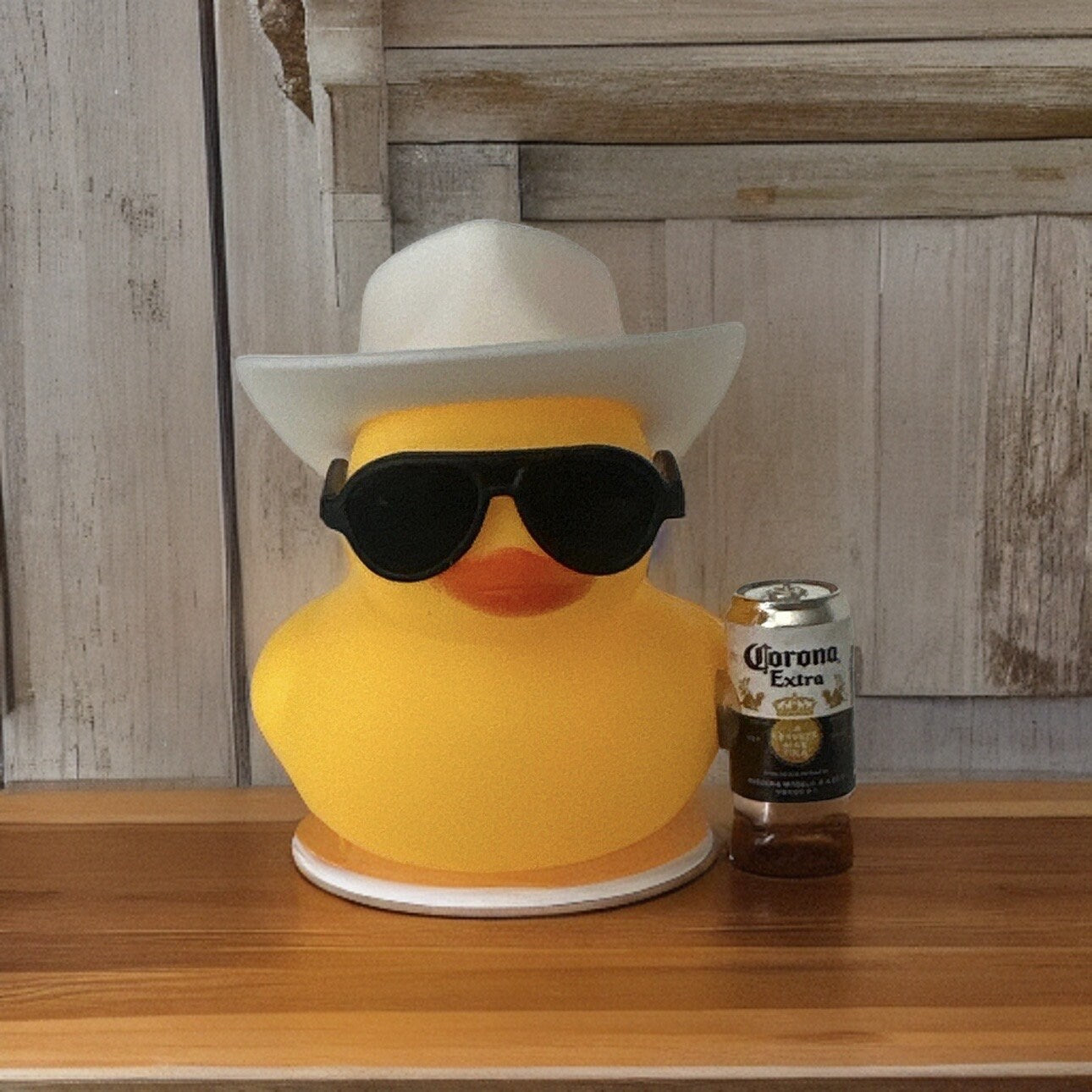 Cowboy Rubber Duck, Corona Beer Drinker Gift