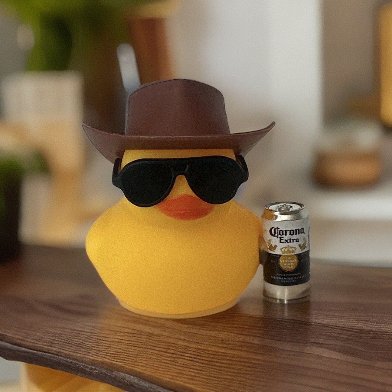 Cowboy Rubber Duck, Corona Beer Drinker Gift