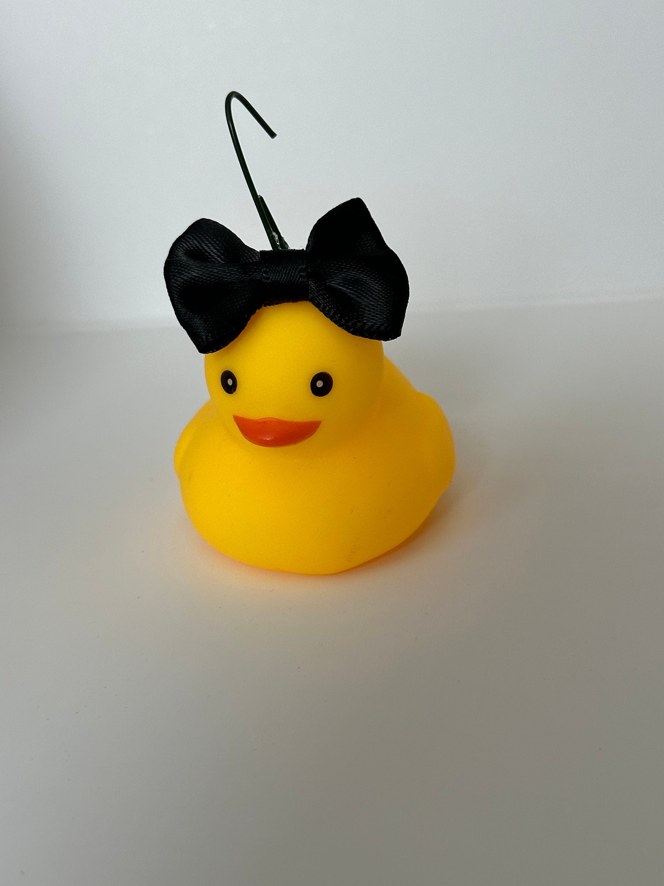 Rubber duck ornament, themed rubber duck, cute duck, yellow Christmas ornament