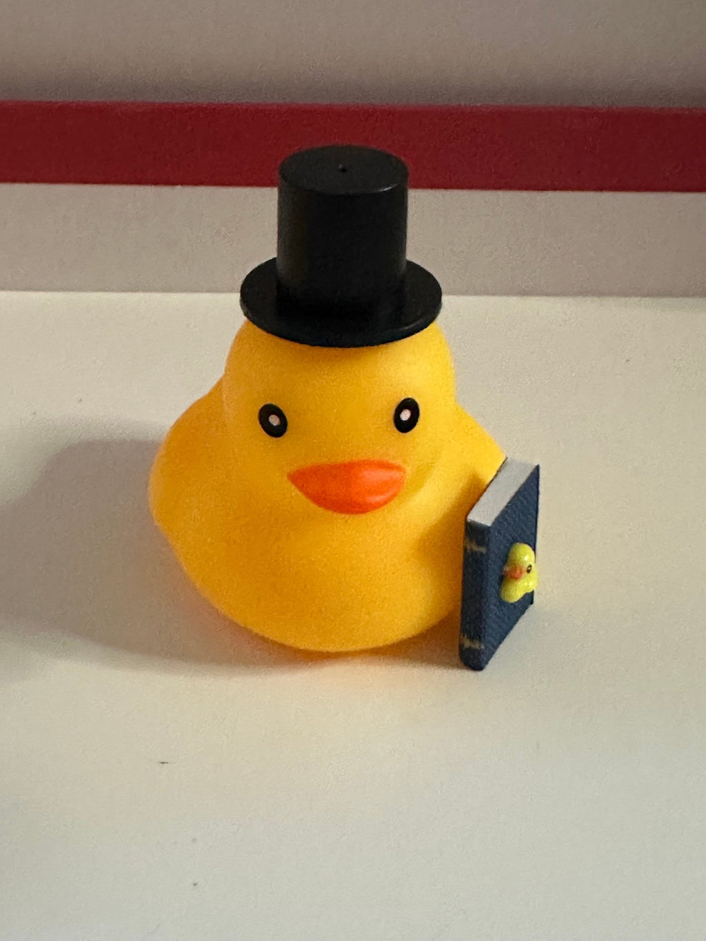 Book Lover Rubber Duck: Themed Dashboard Duck, Stocking Stuffer