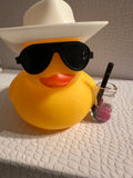 Lemonade duck, cruising duck, cowboy duck cowgirl ducks themed rubber duck