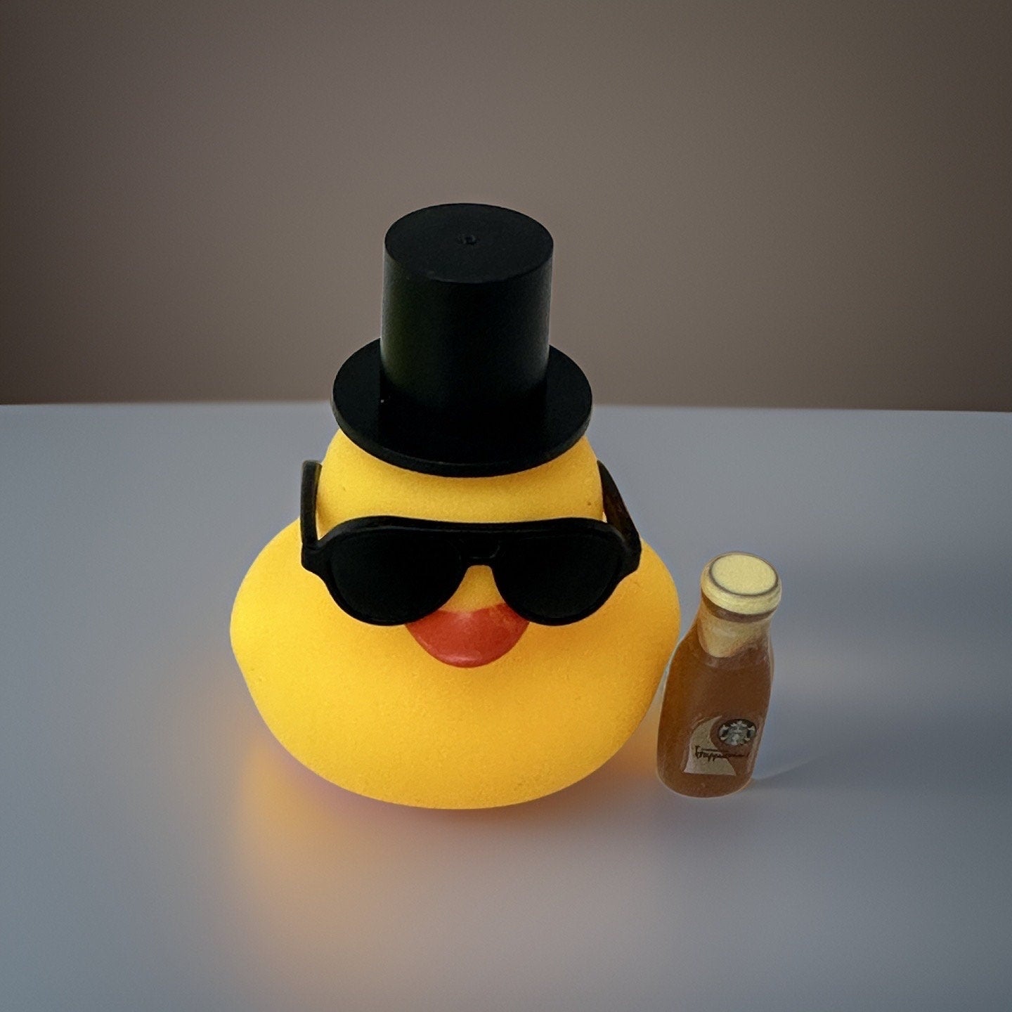 Frappuccino Rubber Duck: Coffee Lover Gift