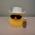 Frappuccino duck, dashboard duck, themed rubber duck, Christmas stocking stuffer, gift for him driver
