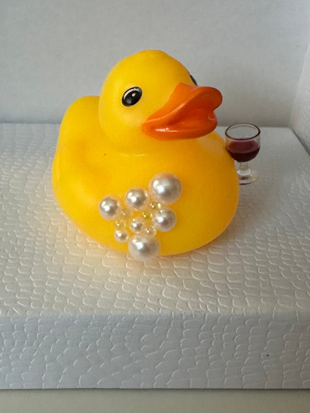 Bathtime Rubber Duck: Handmade Car & Home Decor