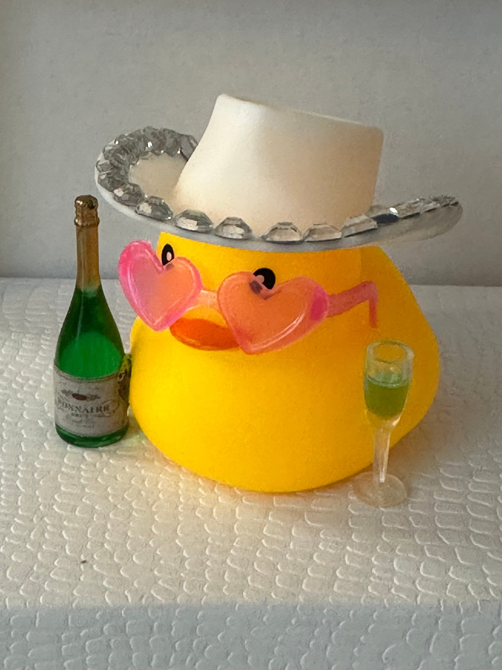 Celebration Rubber Duck: Cowboy Hat Congratulations Duck, Bar themed decor, quirky