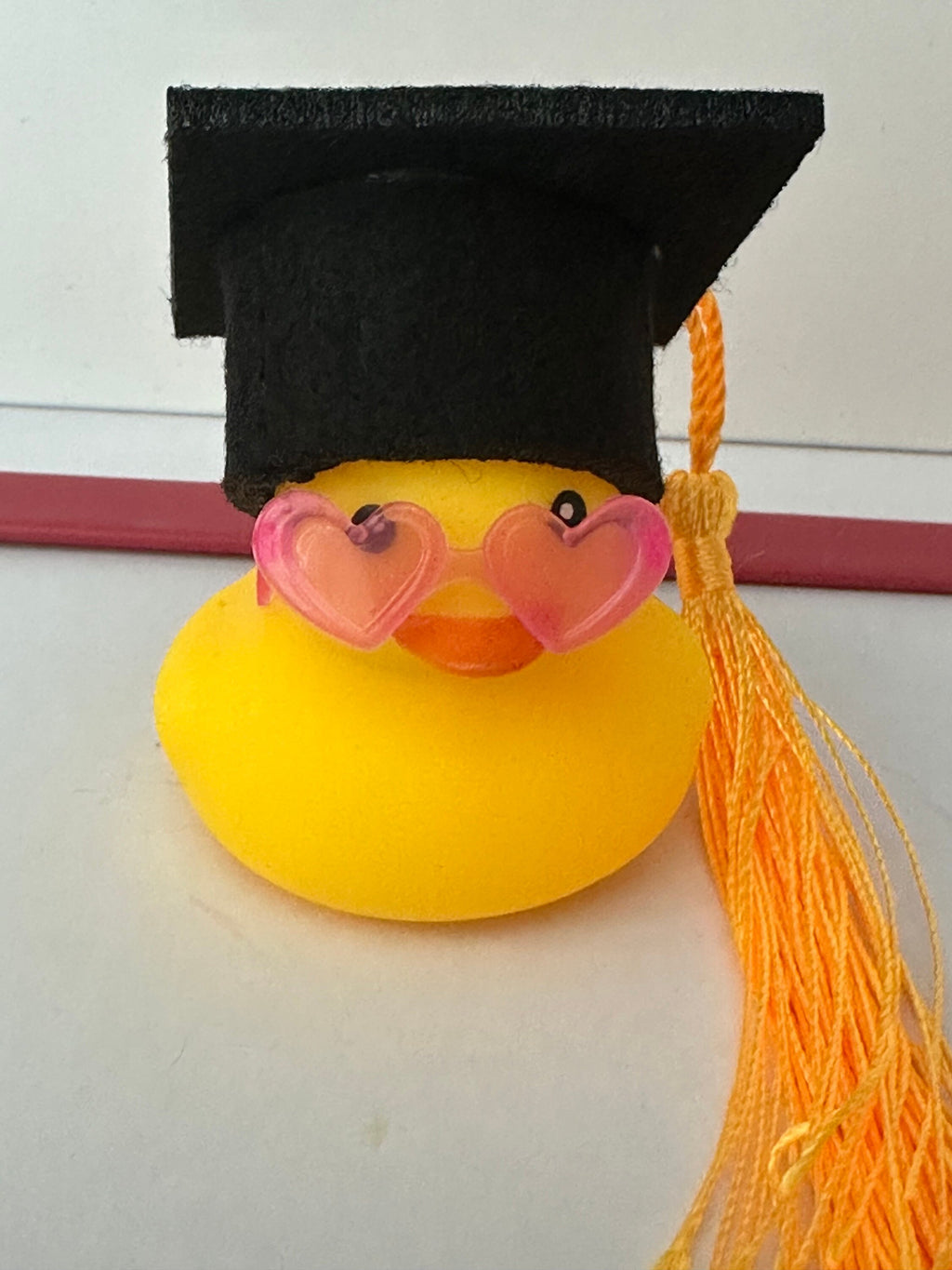 Graduation Rubber Duck: Yellow Themed Student Gift