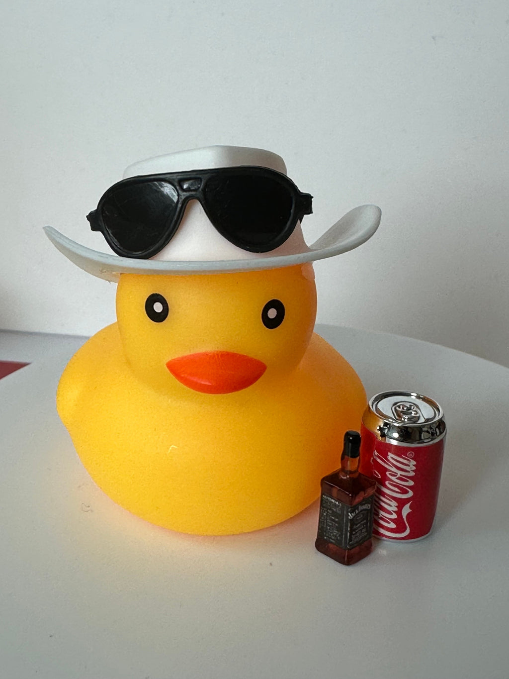 Cowboy Rubber Duck, Miniature Soda Gift