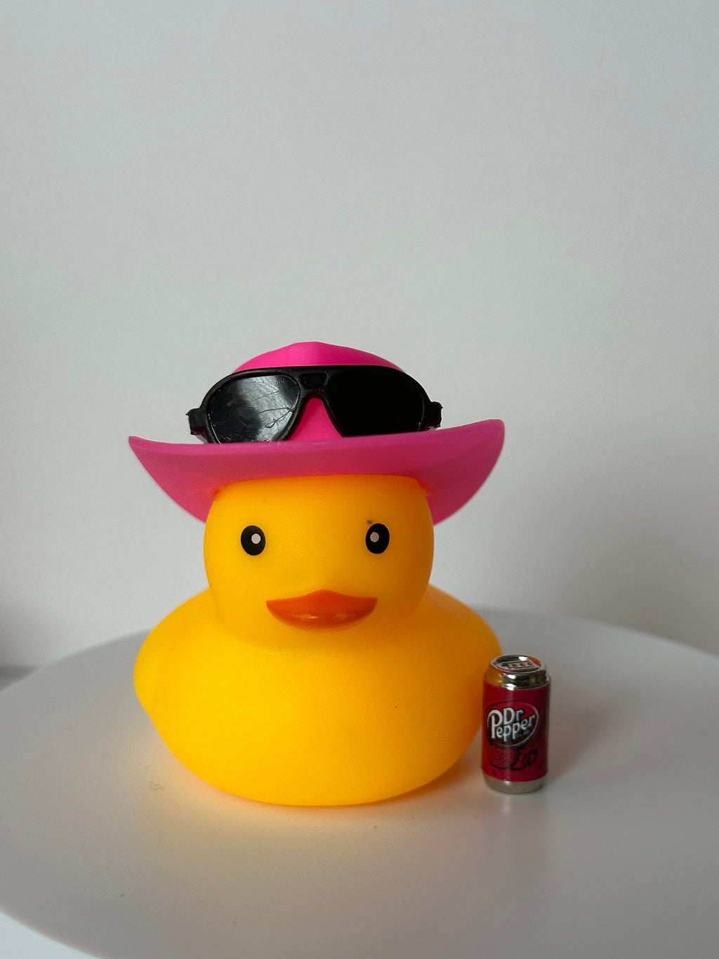Cowboy Rubber Duck, Miniature Soda Gift