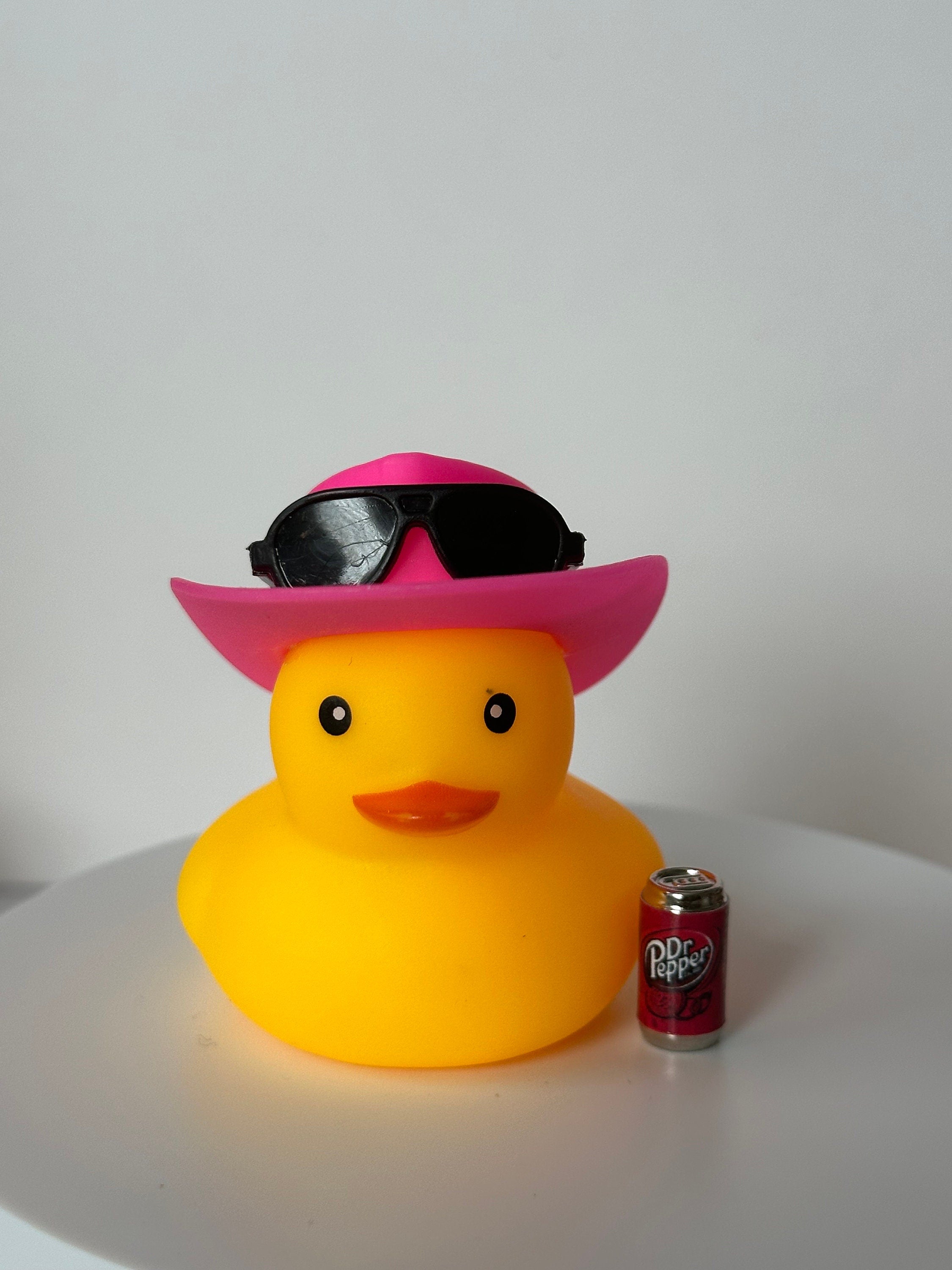 Cowboy Rubber Duck, Miniature Soda Gift