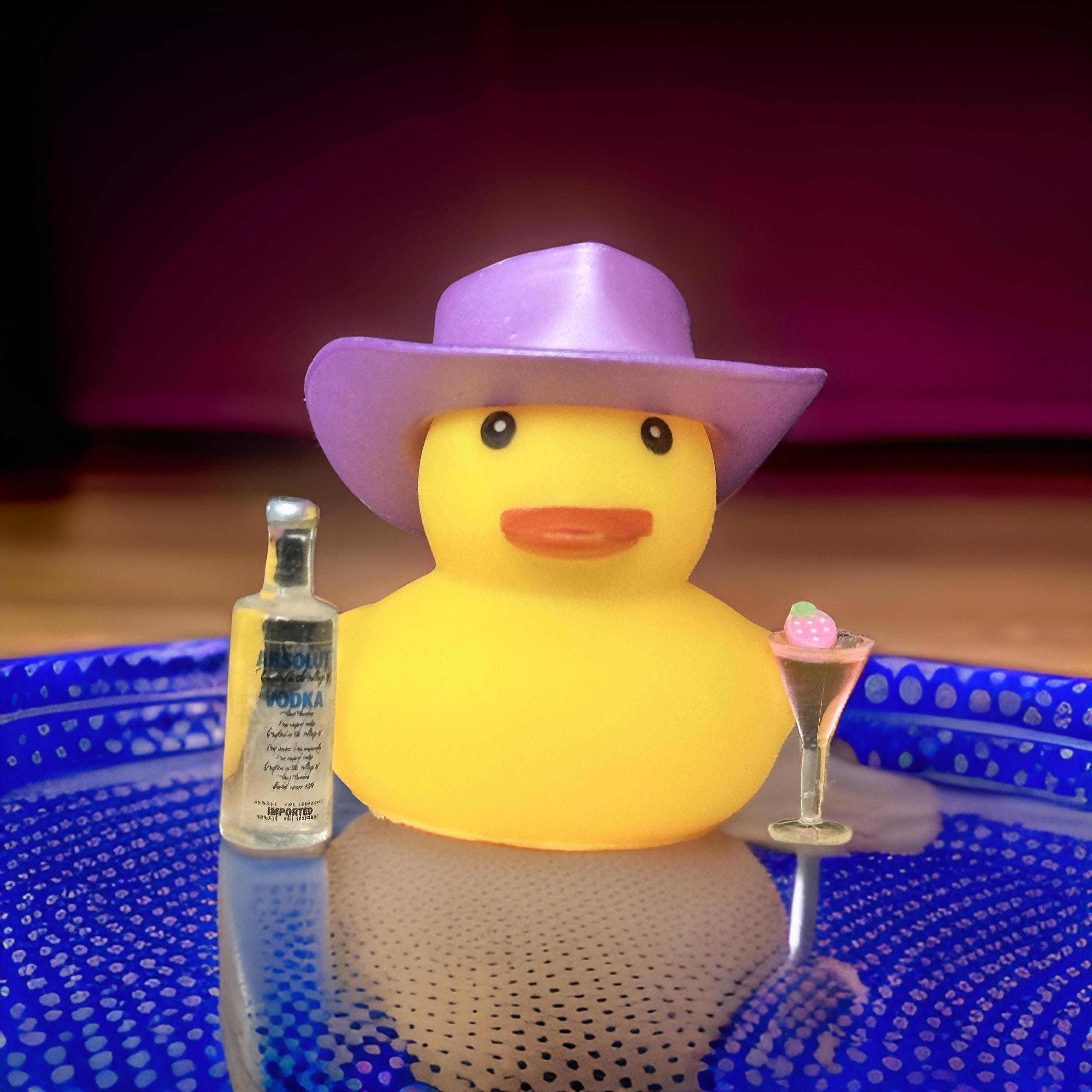 Cosmopolitan & Lemon Drop Martini Rubber Duck: Limited Edition Liquor Bottle Duck