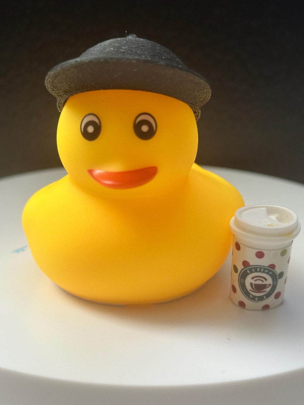 Coffee rubber duck | dashboard duck | personalized gift | Duck collection, Christmas collection