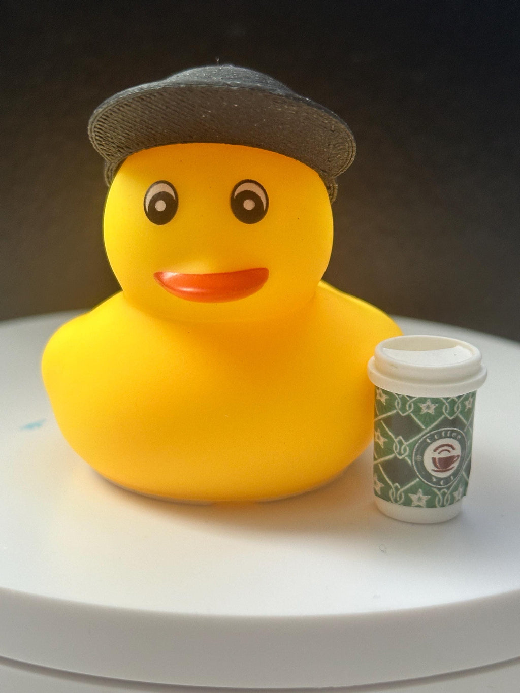 Coffee rubber duck | dashboard duck | personalized gift | Duck collection, Christmas collection