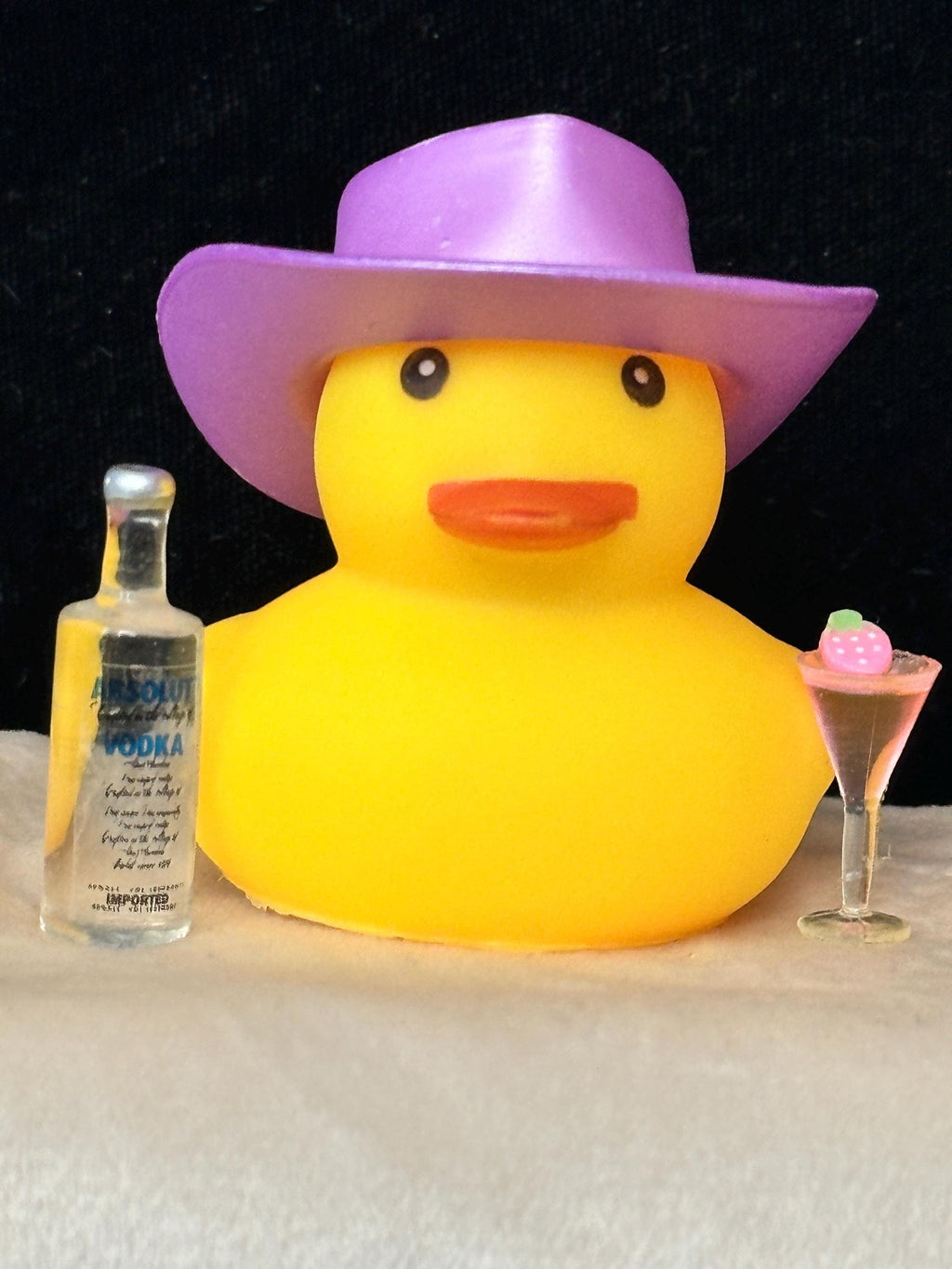 Cosmopolitan & Lemon Drop Martini Rubber Duck: Limited Edition Liquor Bottle Duck