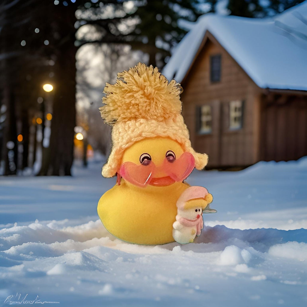 Snowman Rubber Duck, Christmas Jeep Ducking Gift