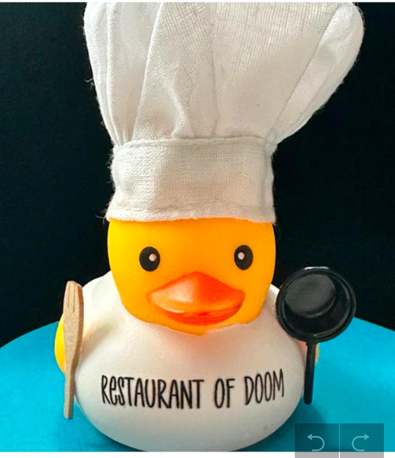 Chef Rubber Duck | Personalized Restaurant Decor, Jeep Duck