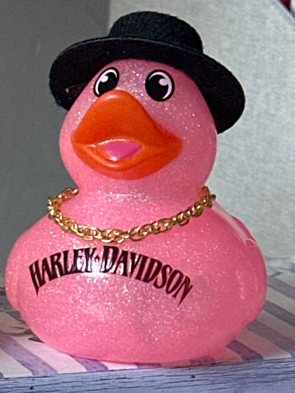 Biker rubber duck, cruising duck, cute dad gift, bike rider gift, personalized rubber ducks