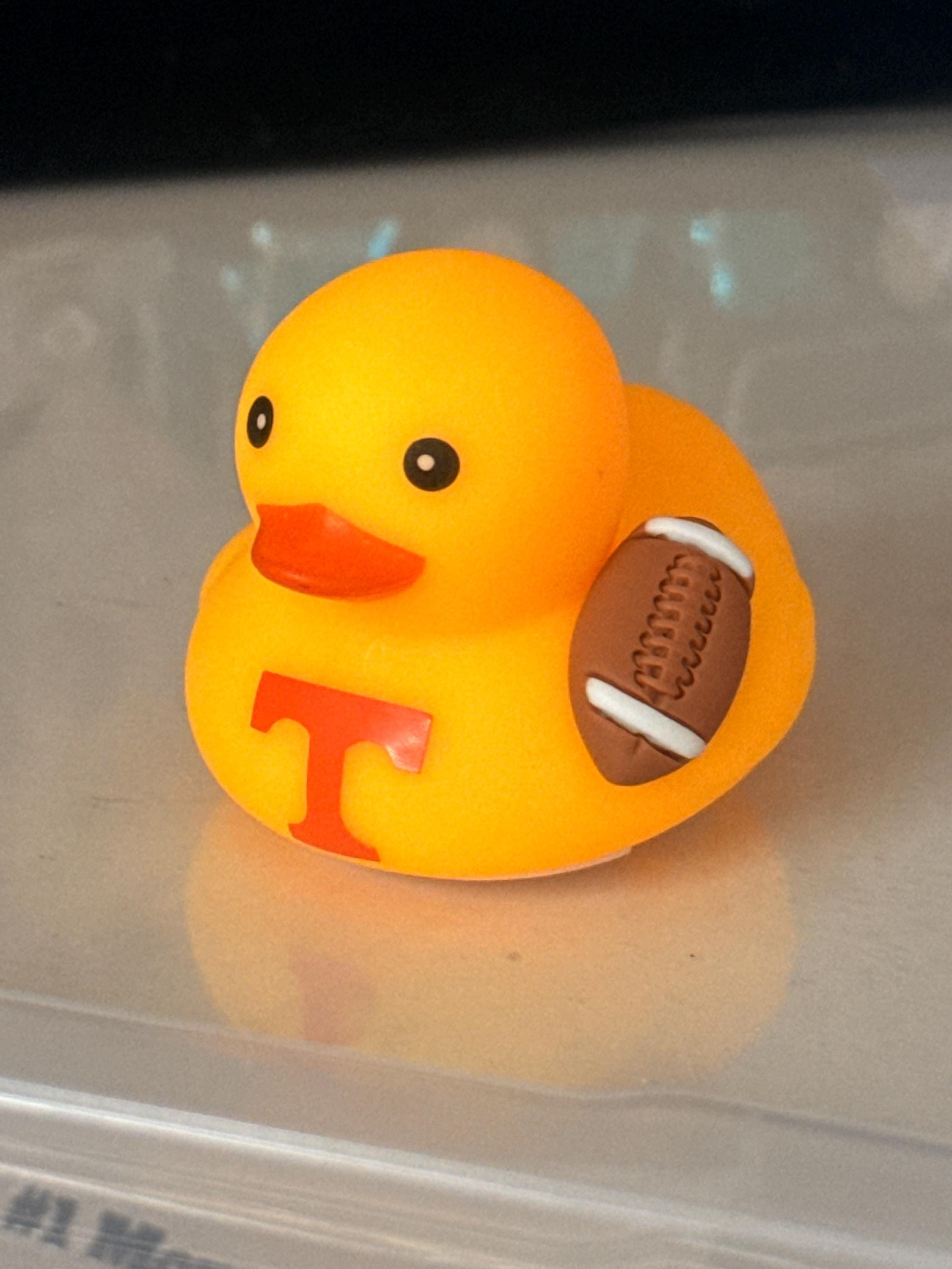 College Football Rubber Duck: Game Day, Favorite Team Helmet, Sports Fan Gift, Dorm decor
