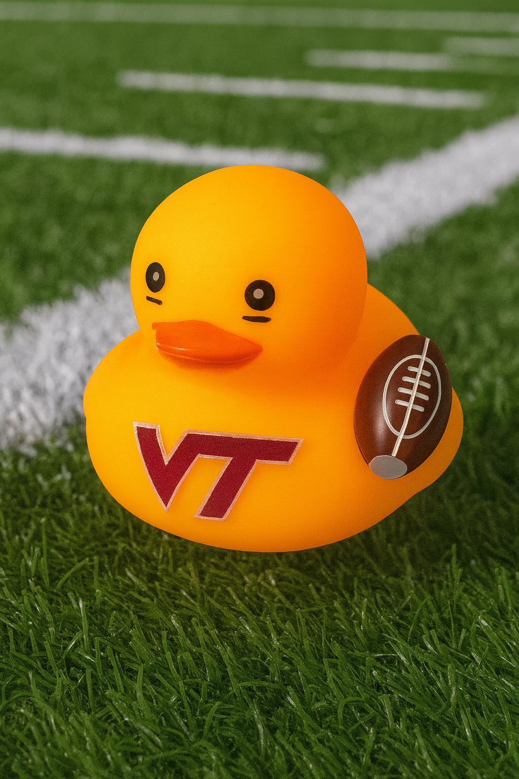 College Football Rubber Duck: Game Day, Favorite Team Helmet, Sports Fan Gift, Dorm decor