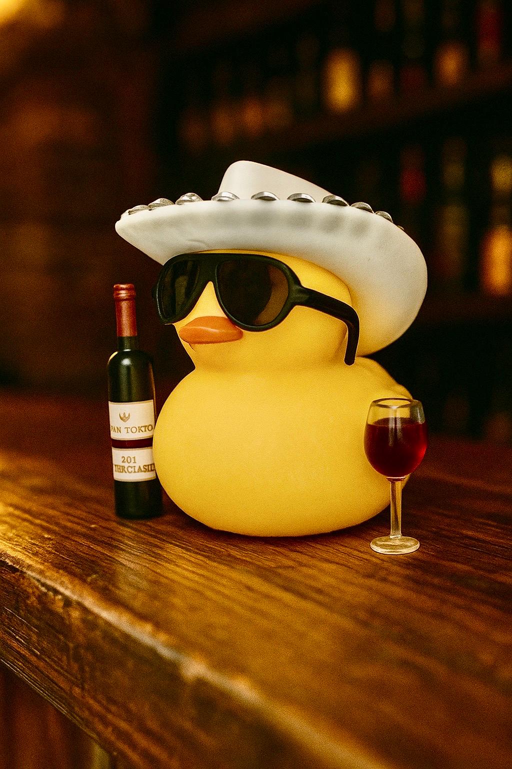Rubber Duck: Customizable with any drink