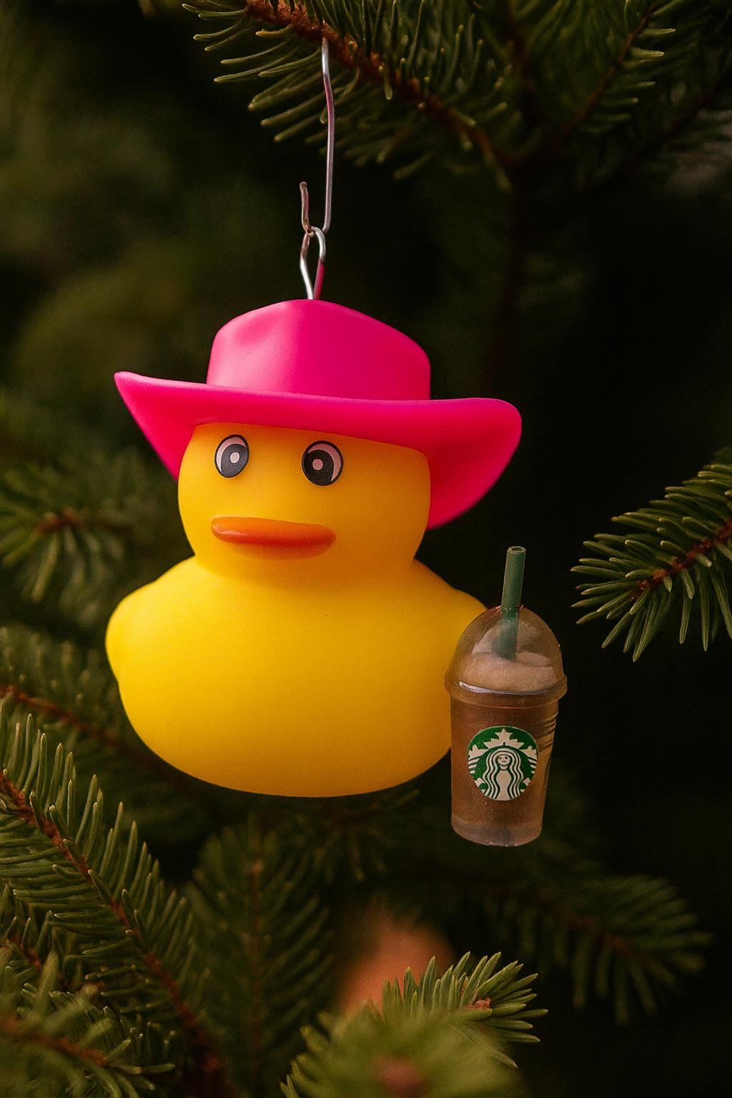 Christmas Rubber Duck, Personalized holiday stocking stuffer 2025 ornaments