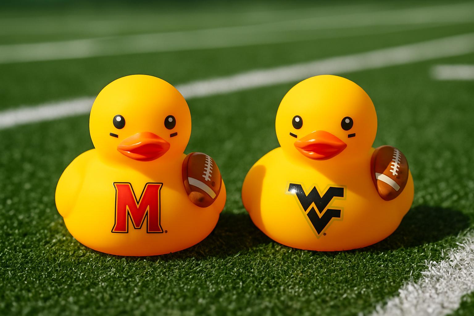 College Football Rubber Duck: Game Day, Favorite Team Helmet, Sports Fan Gift, Dorm decor