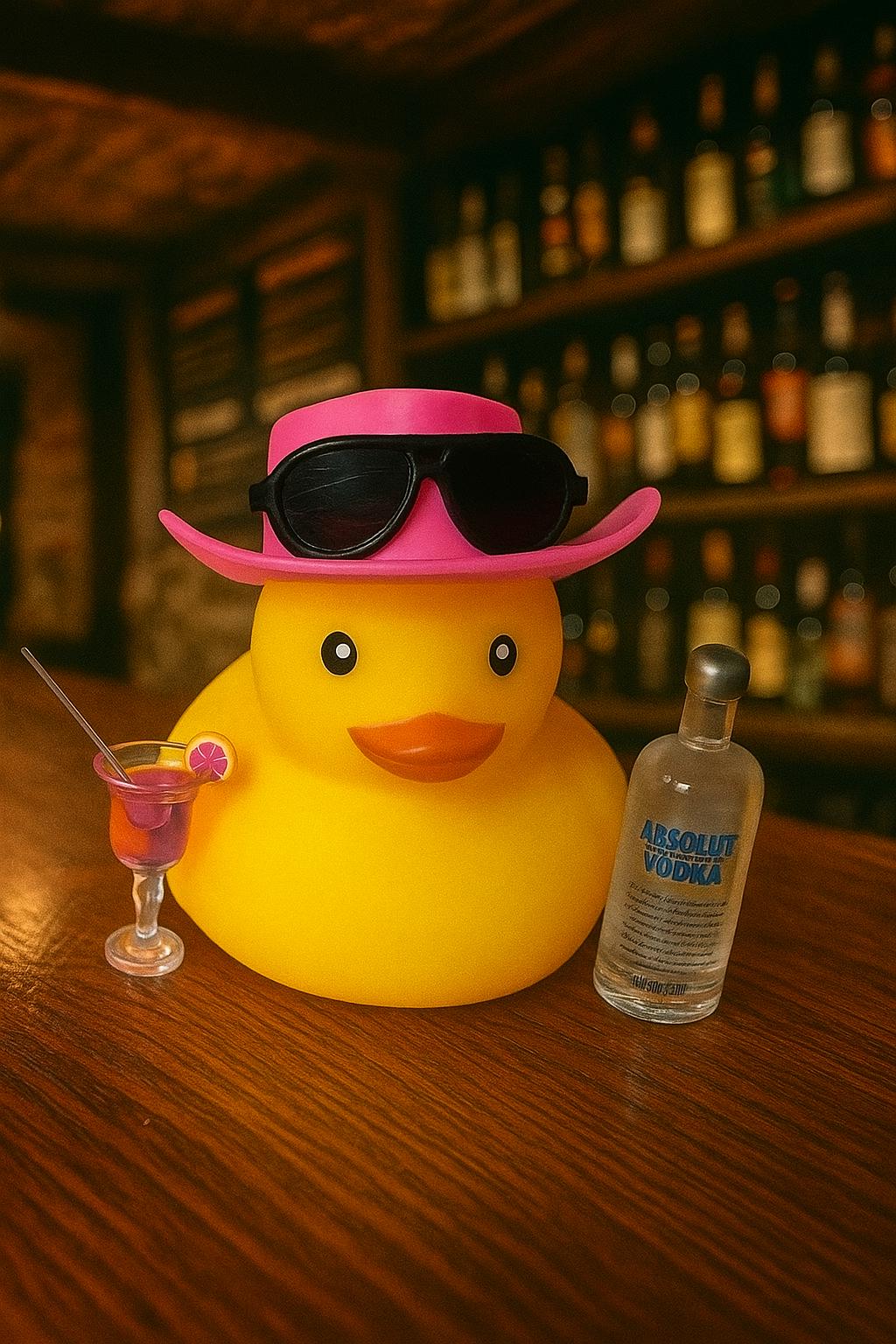 Rubber Duck: Customizable with any drink
