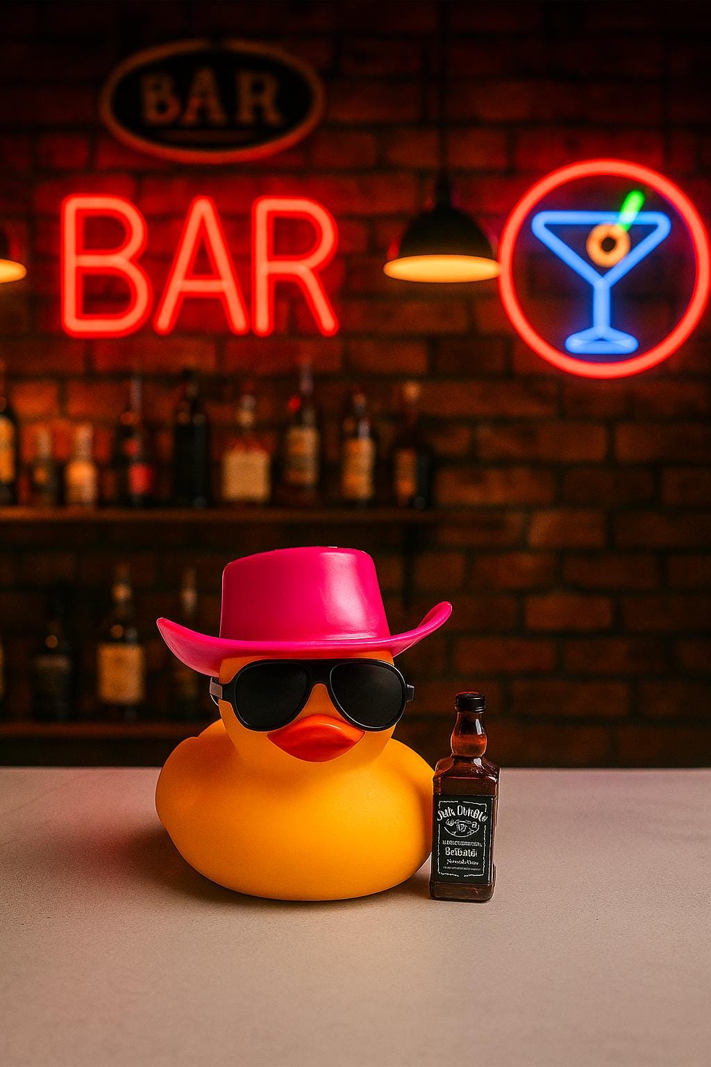 Rubber Duck: Customizable with any drink