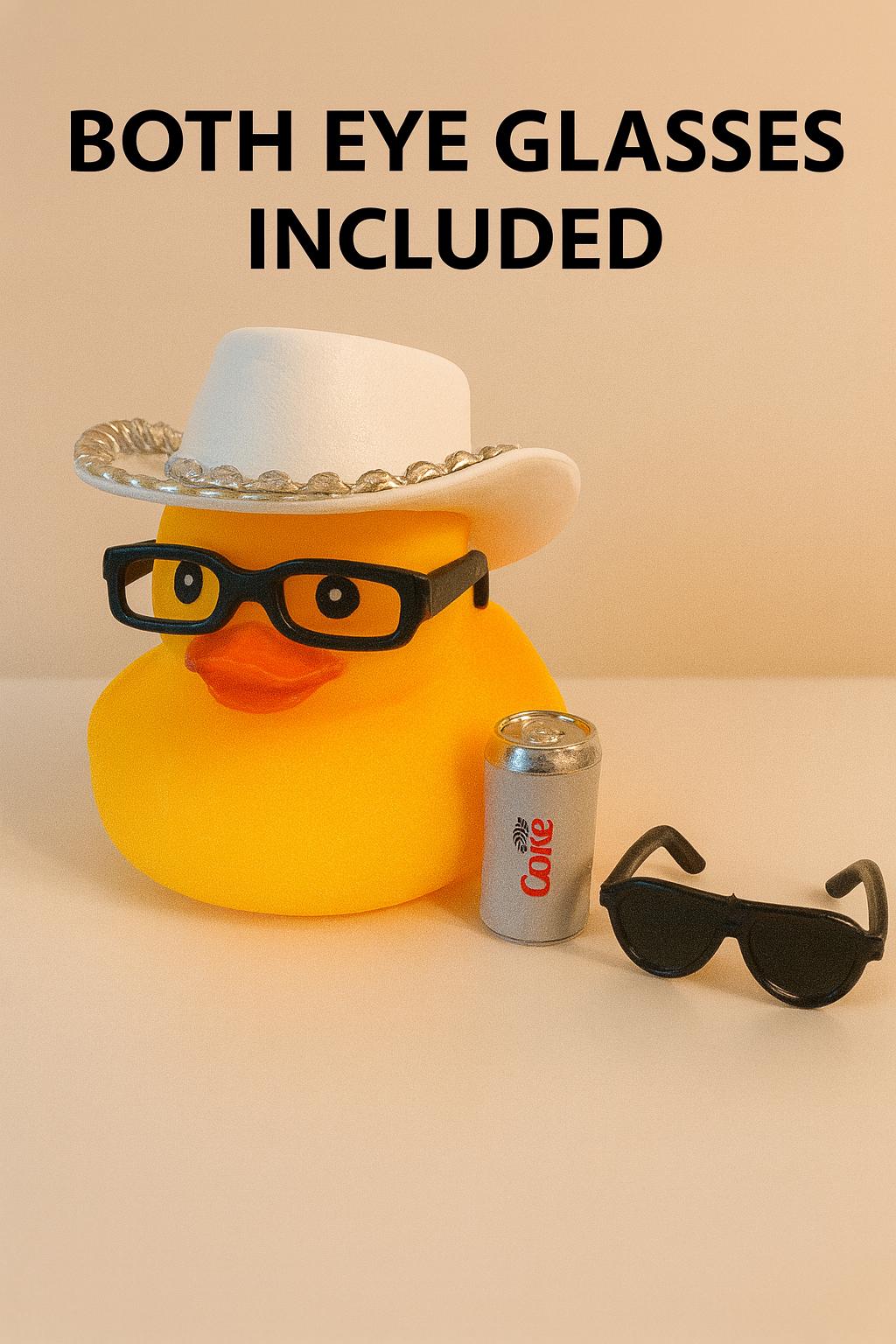 Soda Pop Rubber Duck, Quirky home decor or gift with your favorite beverage