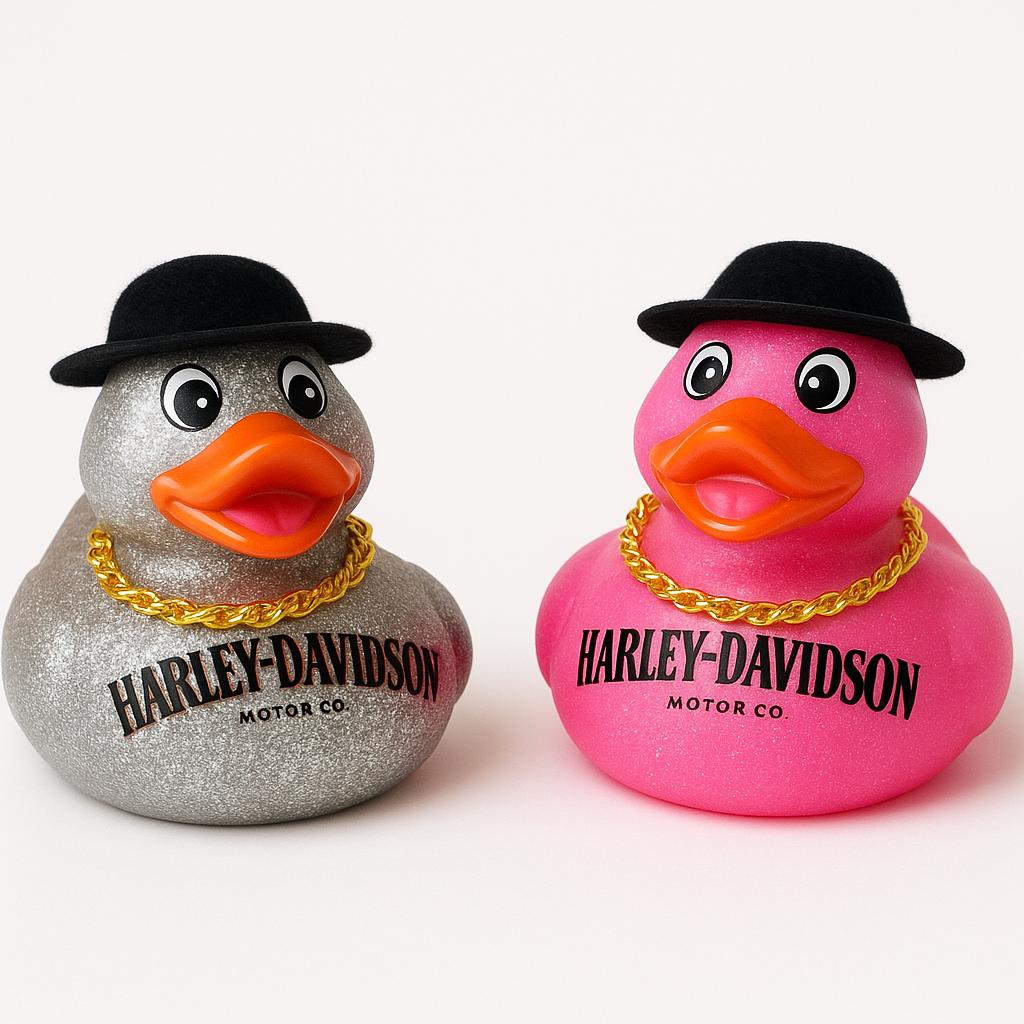 Biker rubber duck, cruising duck, cute dad gift, bike rider gift, personalized rubber ducks