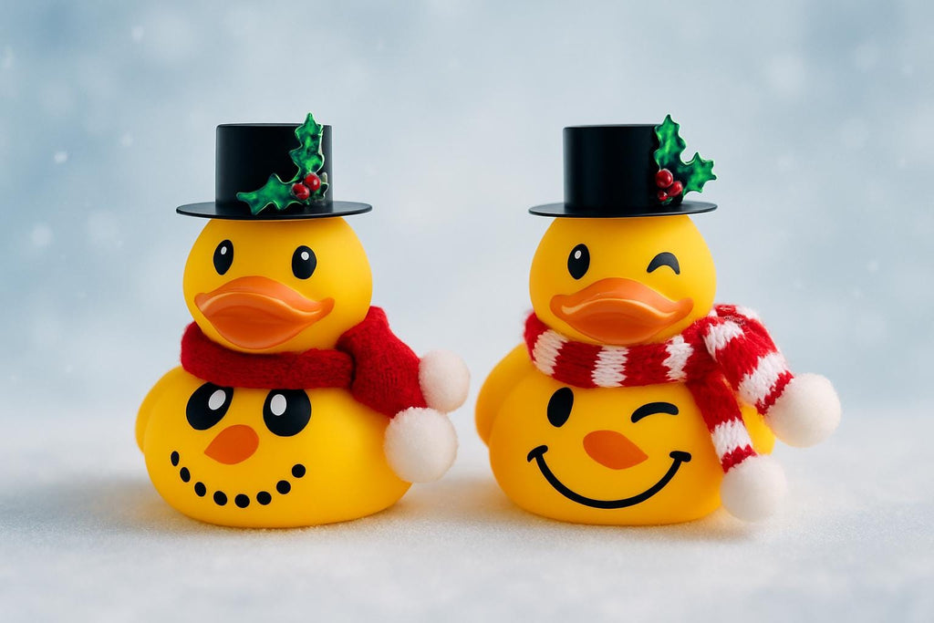 Holiday rubber duck  - 2025 snowman Christmas duck | every one is unique