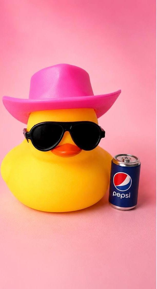 Favorite Drink Rubber Duck: Ornament