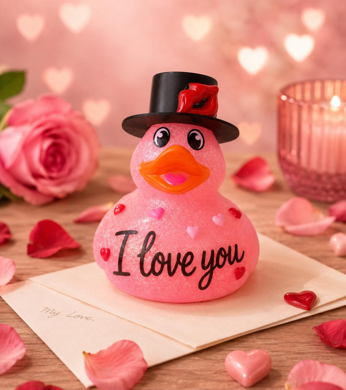 Love Rubber Duck, I love you gift
