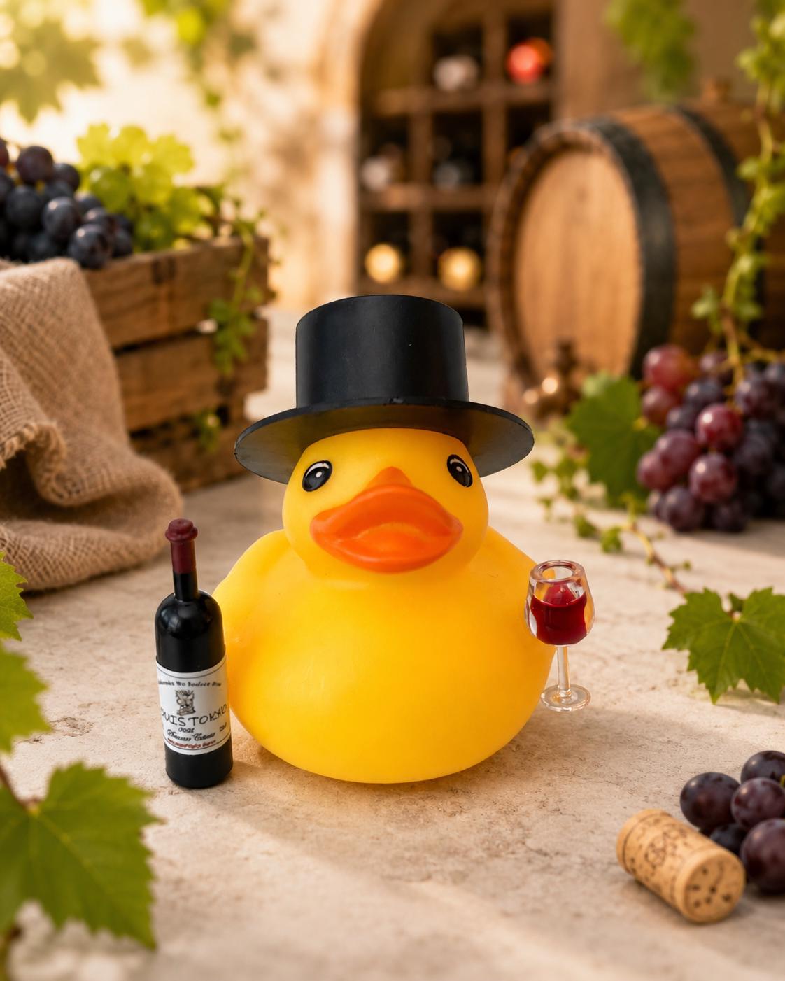 Champagne Cowboy Rubber Duck | Western Jeep Ducking Gift